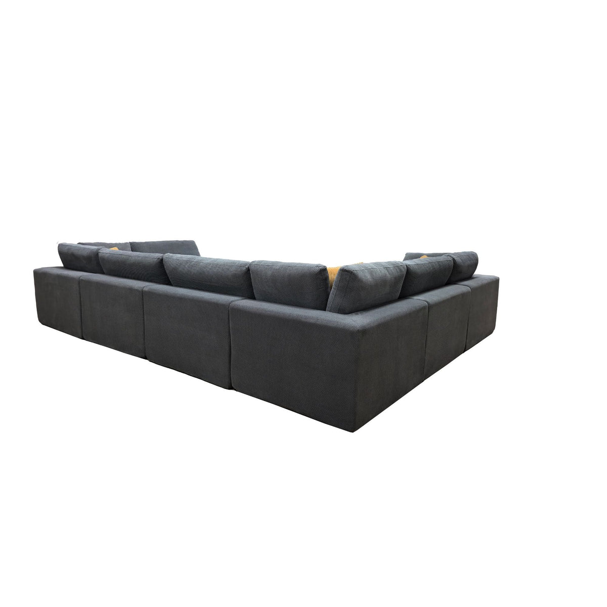 Custom Configuration Modular Sectional & Toss Pillows Home Essentials