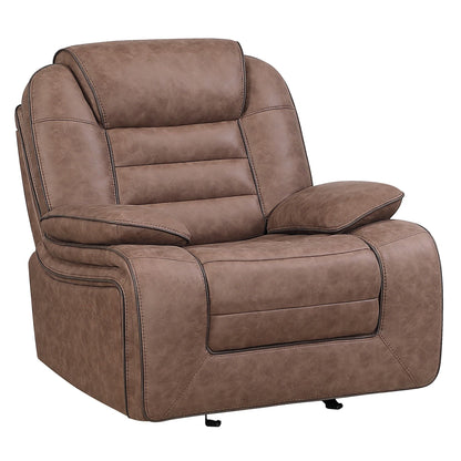 Lucius - Glider Recliner With Manual Recline - Brown Global Furniture USA
