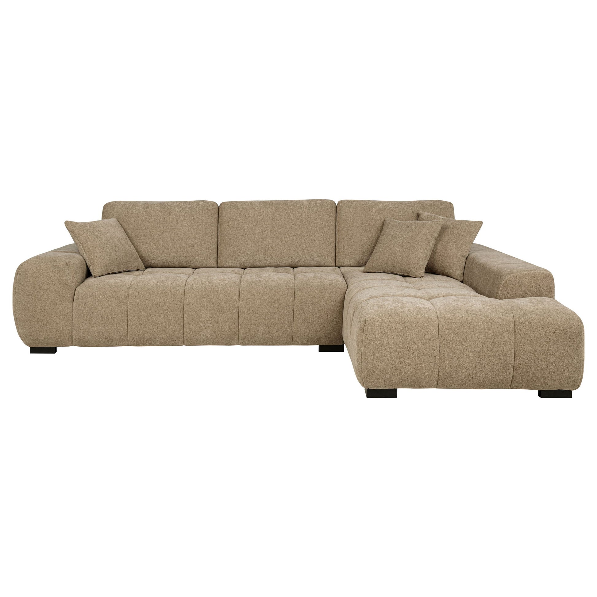 Plather - Sectional Chaise Sofa Furniture Max