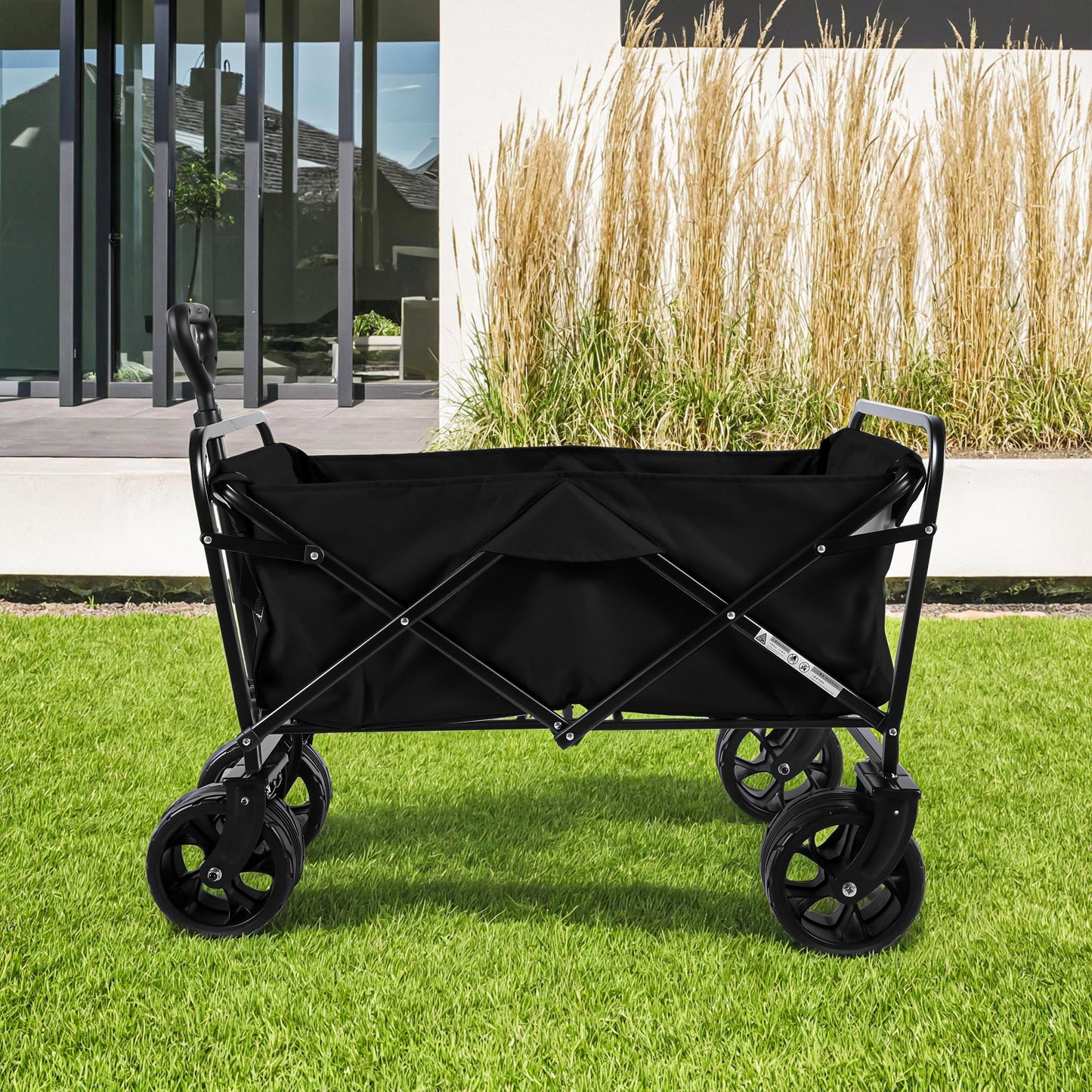 Wagons Carts Heavy Duty Foldable With Big Wheels Daily Nest