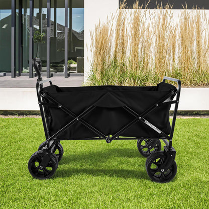 Wagons Carts Heavy Duty Foldable With Big Wheels Daily Nest