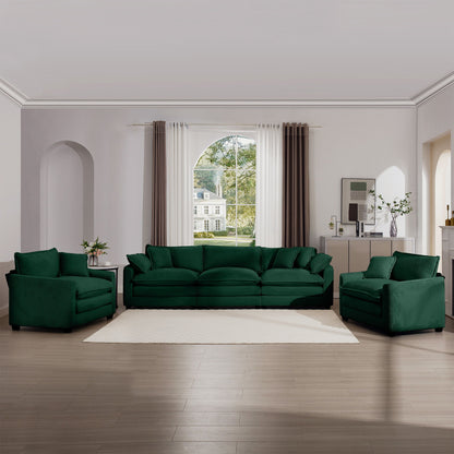 Elegant Oversized Sectional Sofa Set With Deep Seats And Flexible Layout Home Essentials