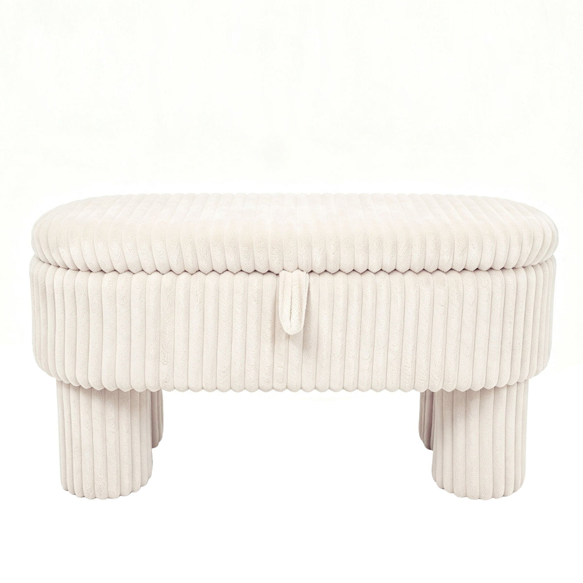 Modern Storage Ottoman Bench For Living Room Noble House