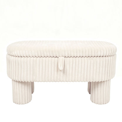 Modern Storage Ottoman Bench For Living Room Noble House