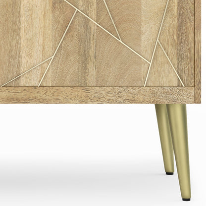 Jager - TV Media Stand - Natural Simpli-Home