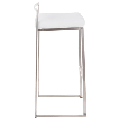 Fuji - Contemporary And Elegant Design Stackable Barstool Lumi Source