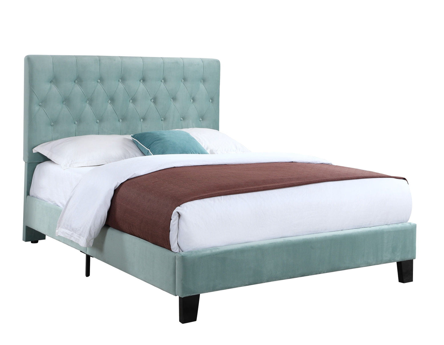 Luma - Upholstered Bed Emerald Home