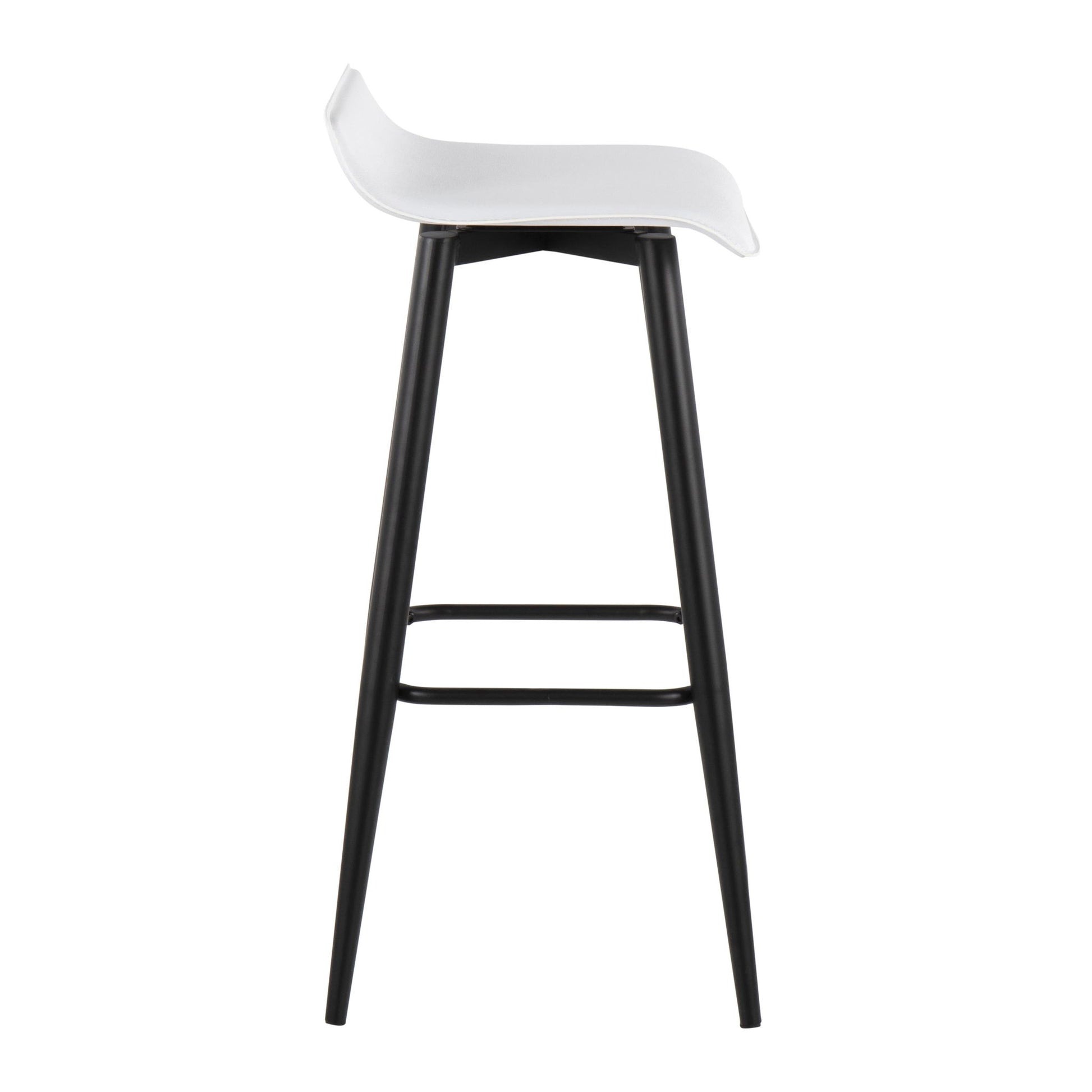 Ale - Contemporary Fixed Height Bar Stool (Set of 2) Lumi Source
