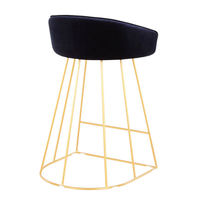 Canary - Contemporary Counter Stool (Set of 2) Lumi Source