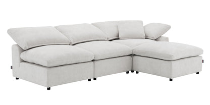Naveen - Modular Sectional With Ottoman Acme