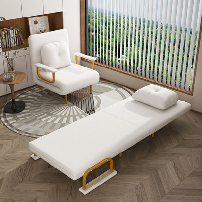 3 In 1 Convertible Folding Sofa Bed With Adjustable Backrest And Pillow Home Essentials