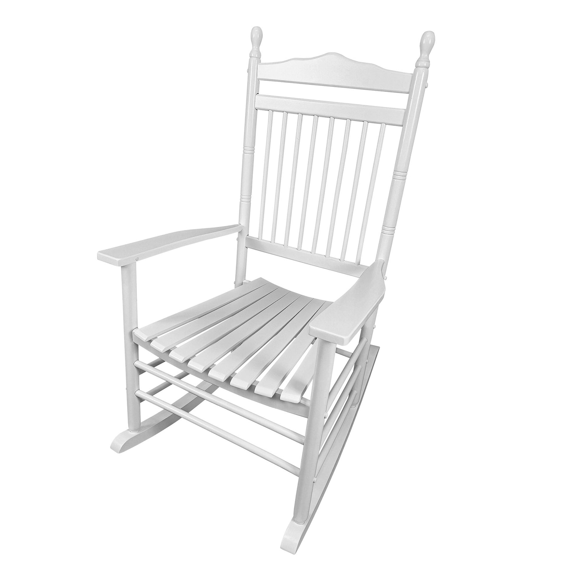 Balcony Porch Adult Rocking Chair - Wood Home Essentials