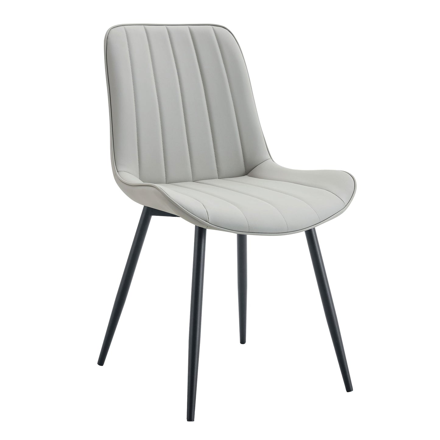 Modern Style Extended Seat Cushion Dining Chair Set Home Essentials