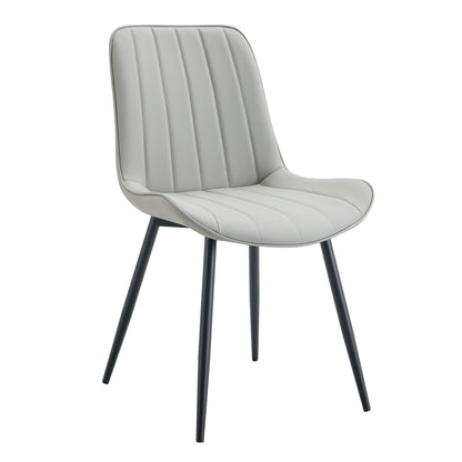 Modern Style Extended Seat Cushion Dining Chair Set Home Essentials