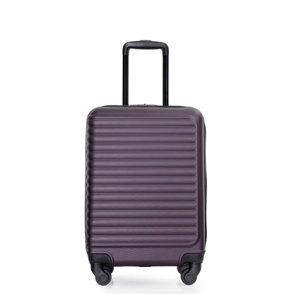 20" Carry On Luggage Lightweight Suitcase, Spinner Wheels Daily Nest