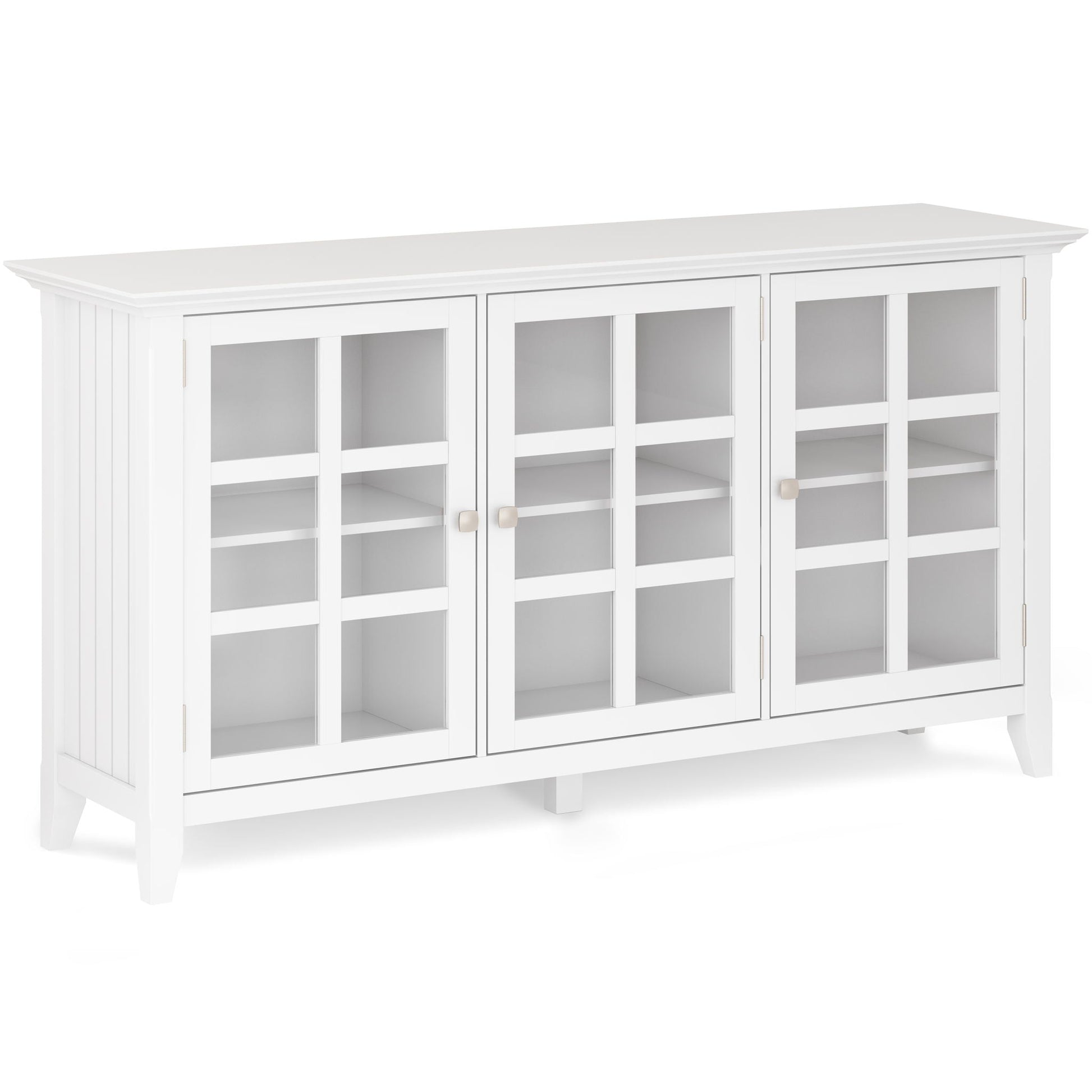 Acadian - Wide Storage Cabinet Handcrafted Simpli-Home