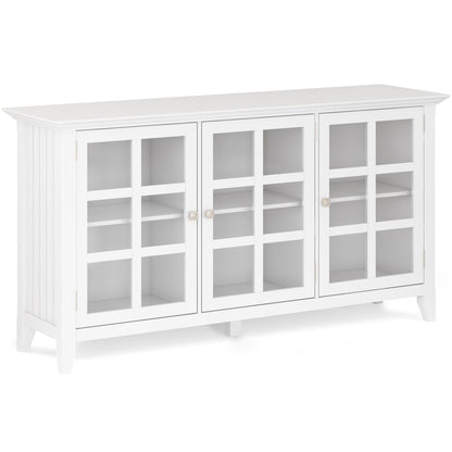 Acadian - Wide Storage Cabinet Handcrafted Simpli-Home