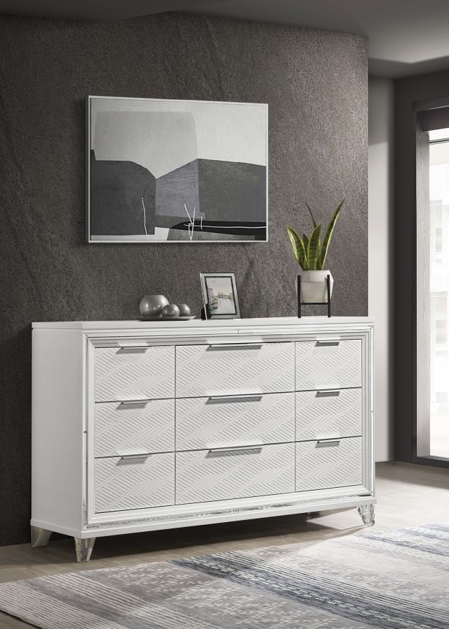 Marmore - 9-Drawer Dresser Coaster Fine Furniture