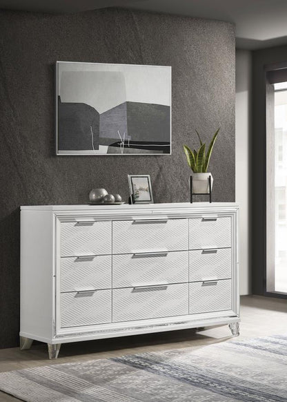 Marmore - 9-Drawer Dresser Coaster Fine Furniture