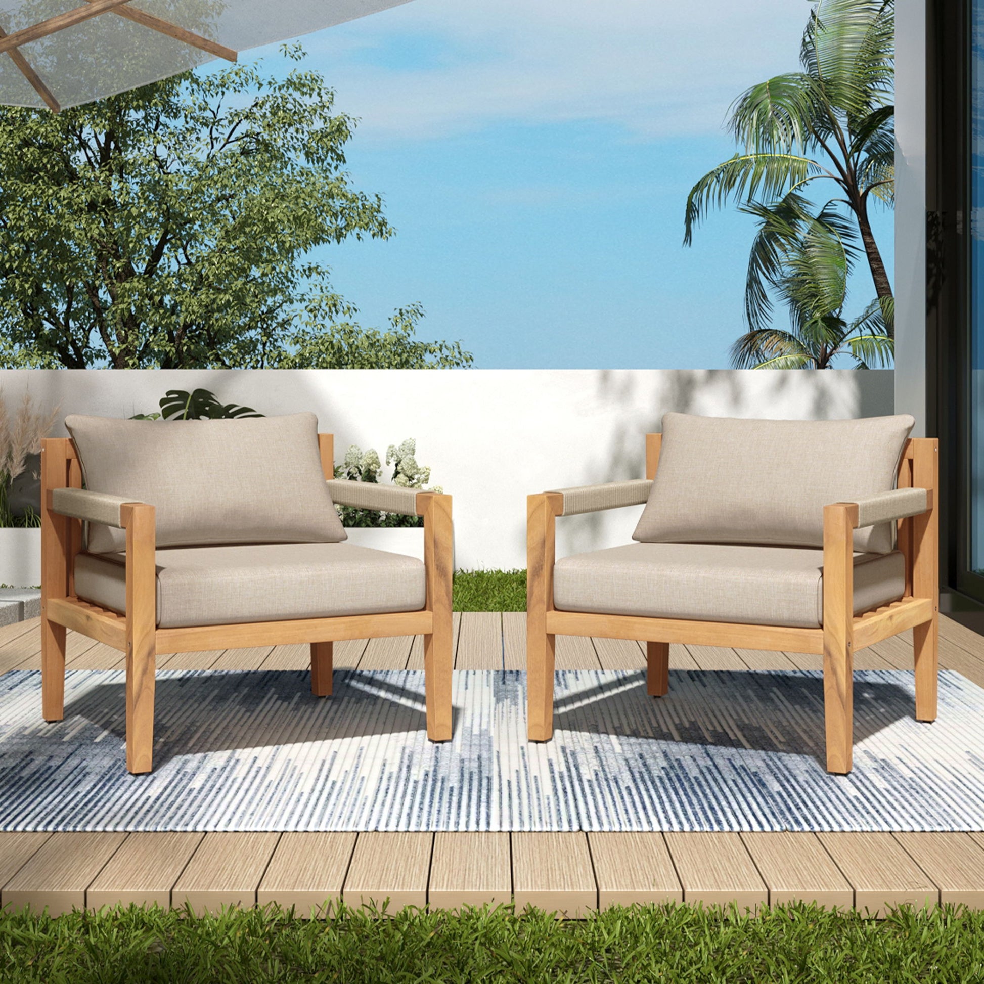 Outdoor Leisure Chair, Comfortable & Versatile For Any Patio Noble House