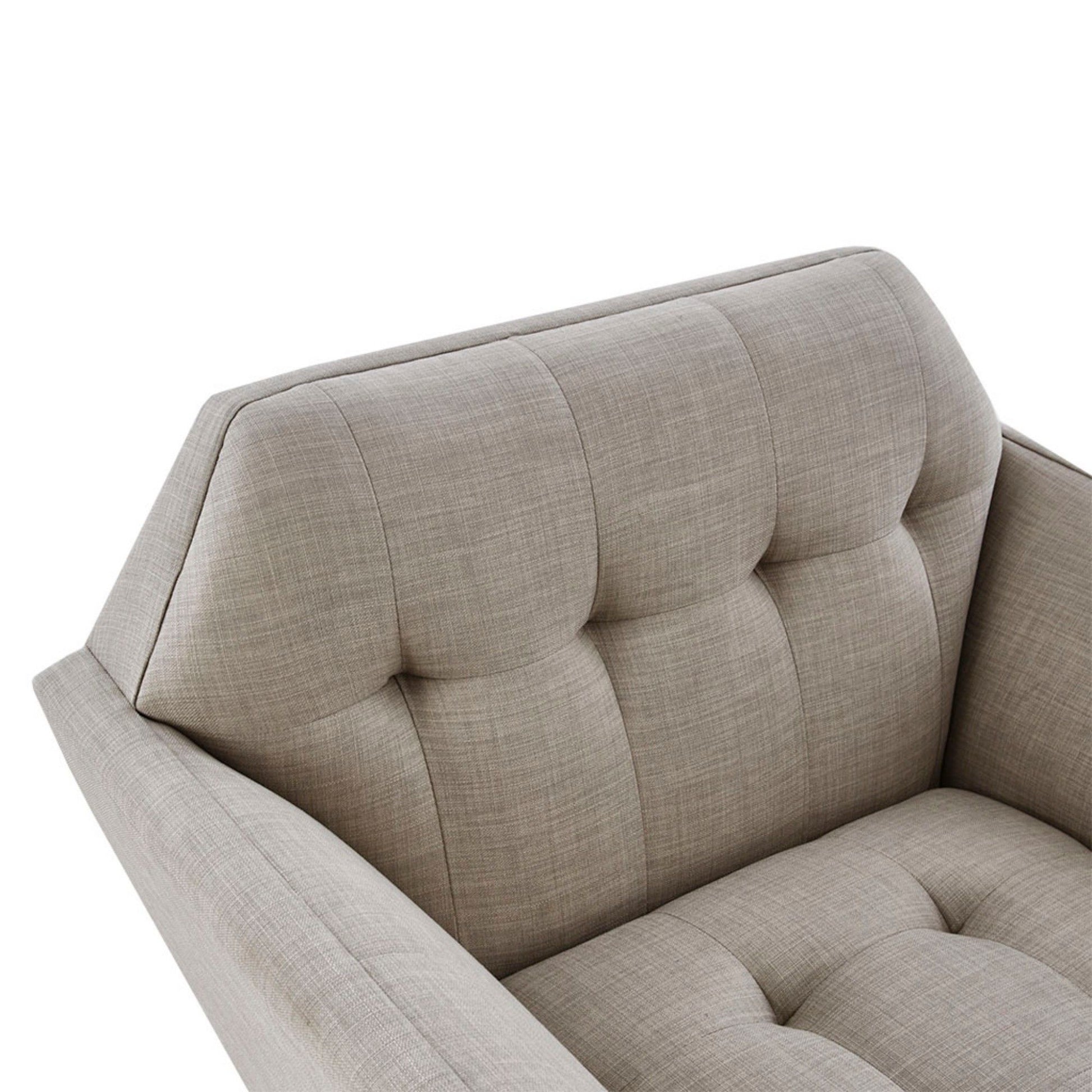 Modern Lounge Chair With Button Tufting JLA