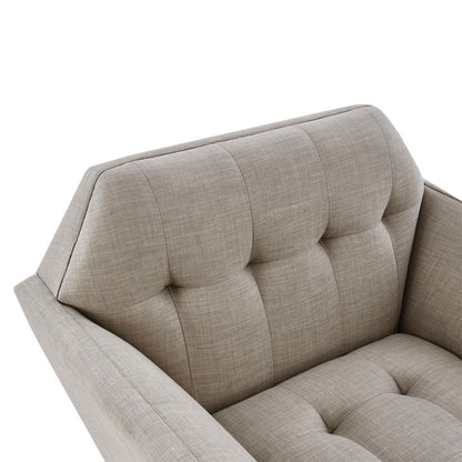 Modern Lounge Chair With Button Tufting JLA