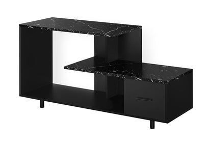 TV Stand, Console, Media Entertainment Center, Storage Drawer, Contemporary 8th Street