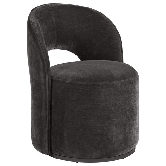 Harjo - Velvet Upholstered Swivel Accent Chair Coaster Fine Furniture
