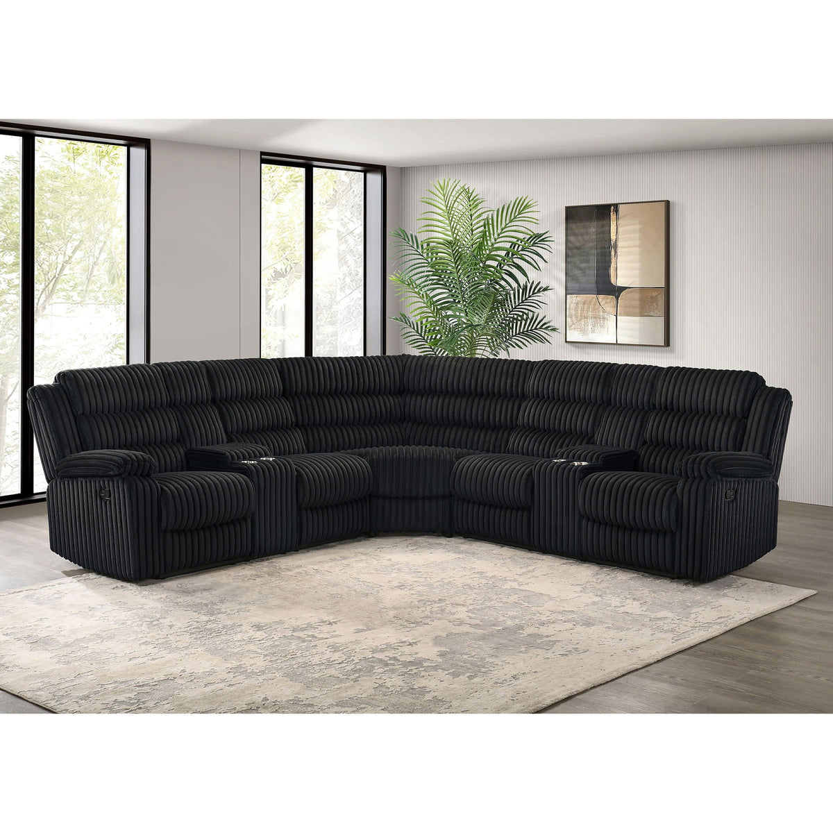 Kendra - Reclining Sectional Sofa Furniture Max