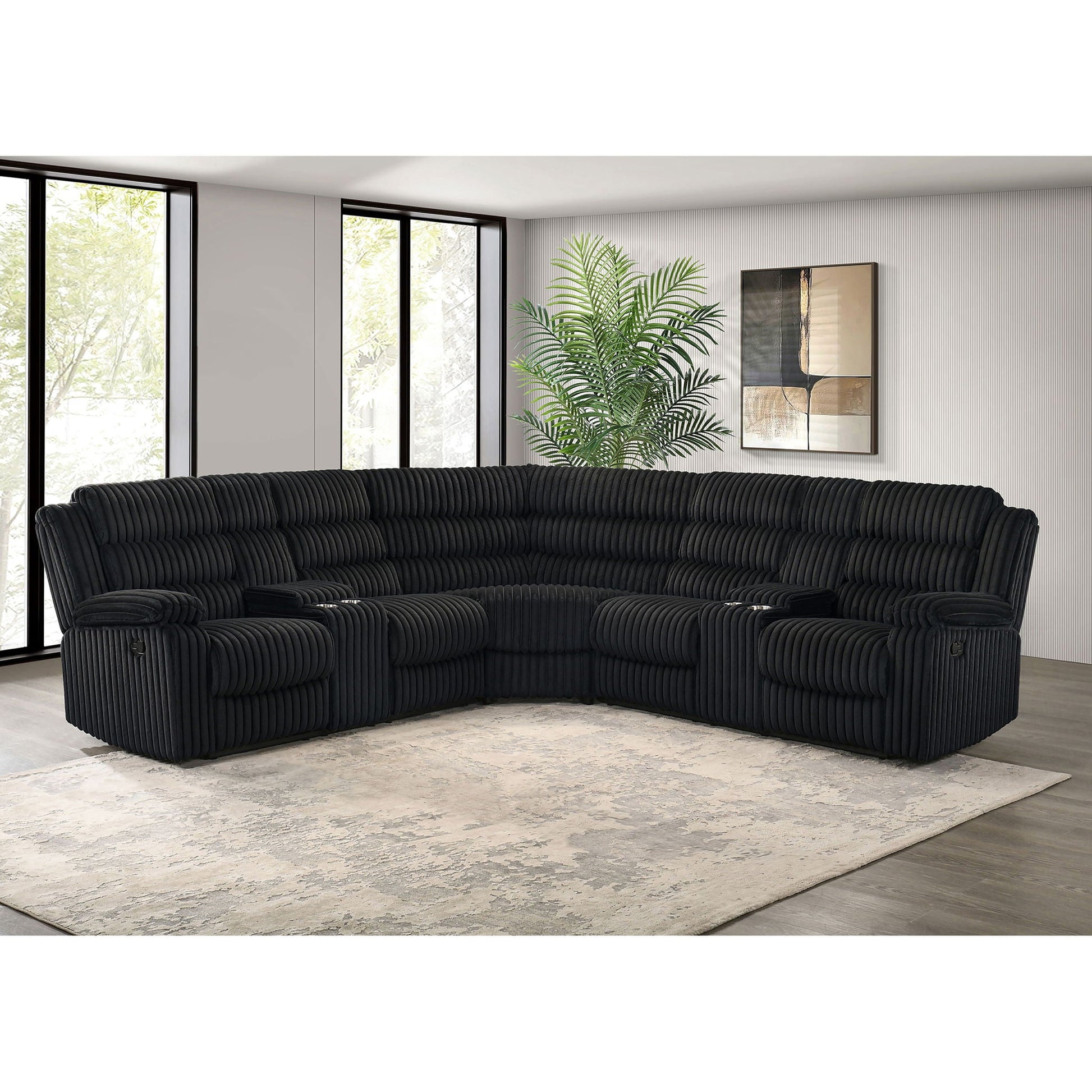 Kendra - Reclining Sectional Sofa Furniture Max