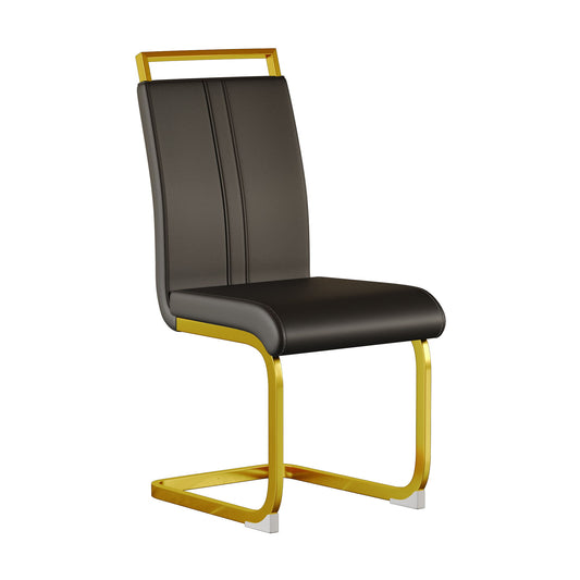 Side Dining Room Chair, Padded Seat High Back Home Essentials