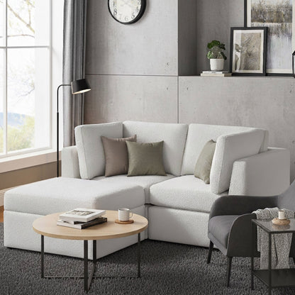 Chauncy - Sectional With Storage Ottoman Ridgecrest Home