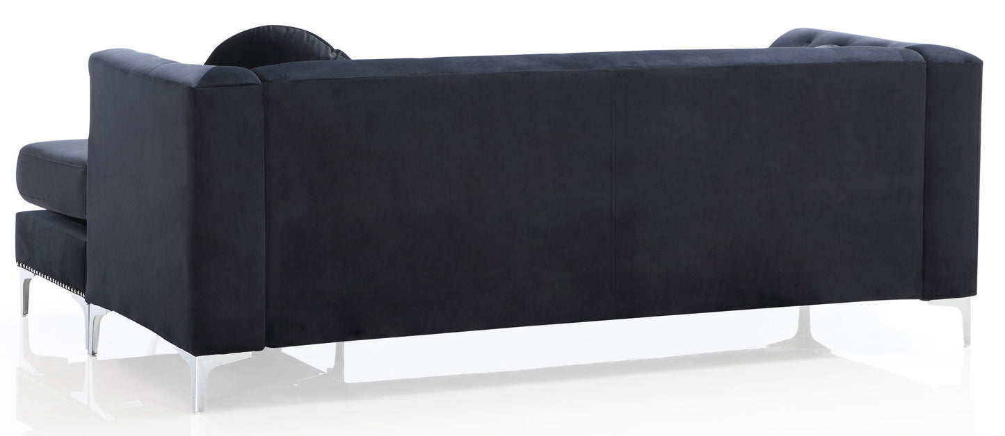 Pompano - Micro Suede Sofa Chaise Glory Furniture