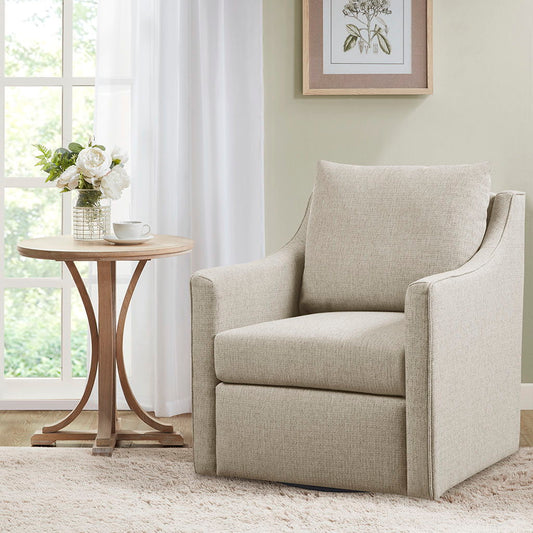 Christian - Swivel Armchair - Natural