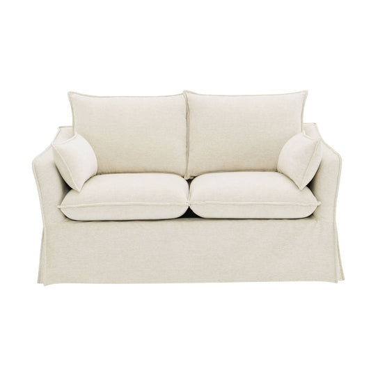 Shane - Loveseat With 2 Pillows - Beige Acme