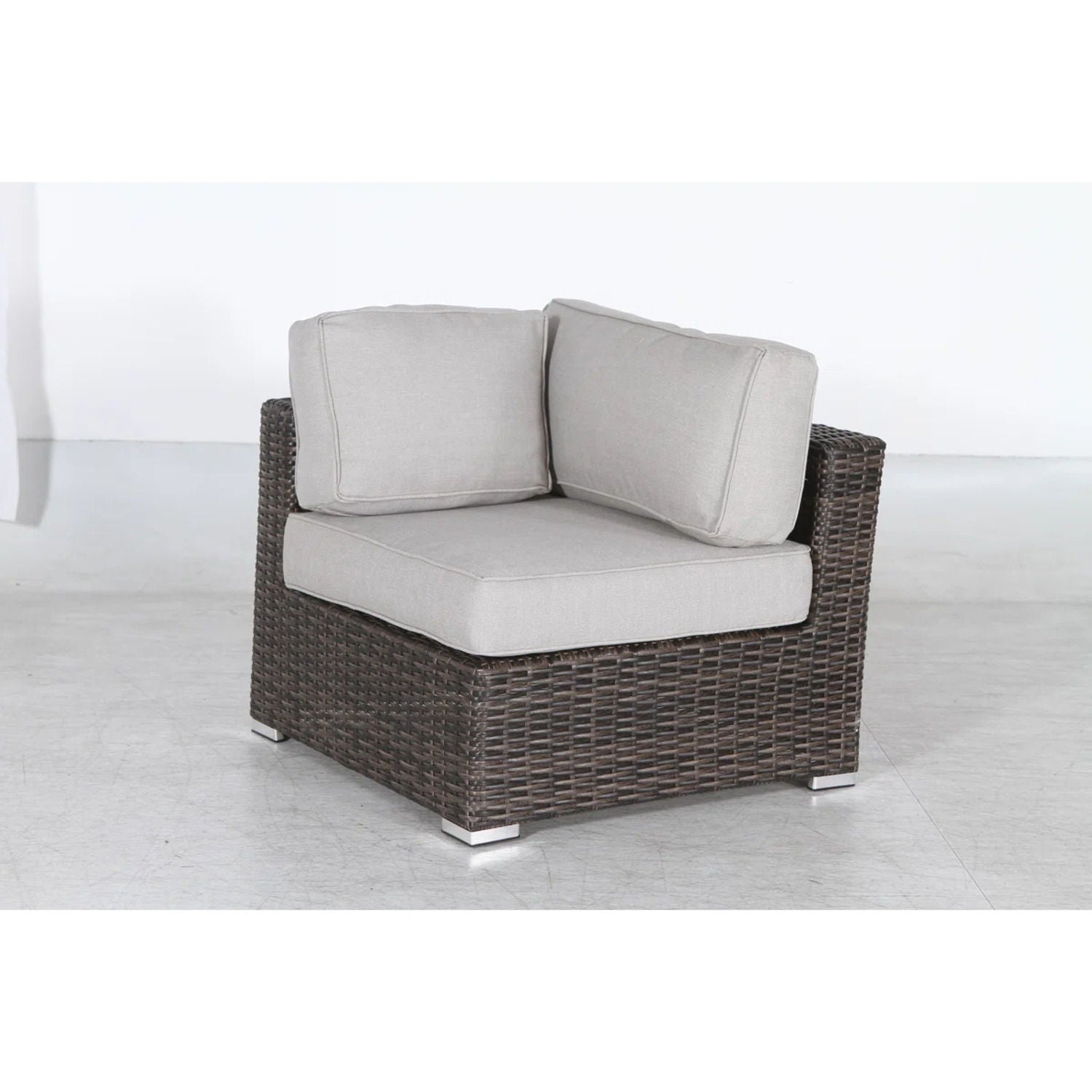 Stylish Wicker Patio Set Table LSI Patio Furniture