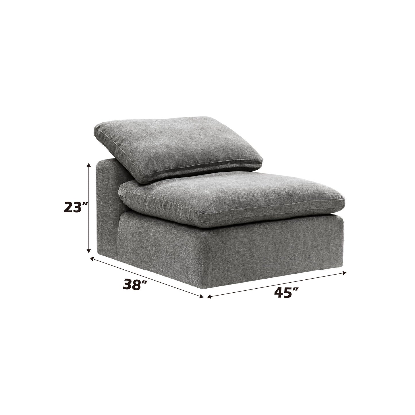 Naveen - Modular Sectional With Ottoman Acme