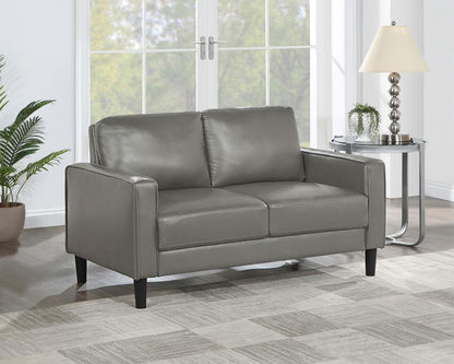 Ruth - Upholstered Track Arm Loveseat Coaster Fine Furniture