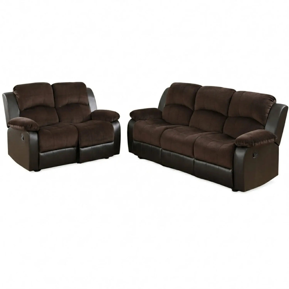 Modern Living Room Set, Reclining Mechanism Home Essentials