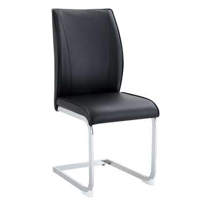 Luxury Simple Arch High Resilience Dining Chair With Arched Leg Home Essentials