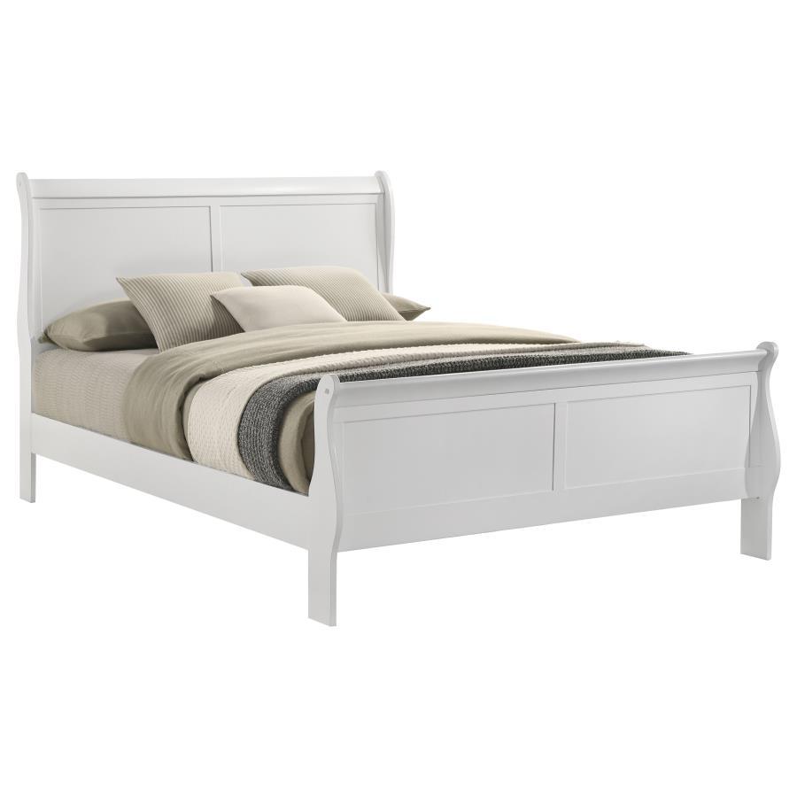 Louis Philippe - Sleigh Panel Bed Coaster Fine Furniture
