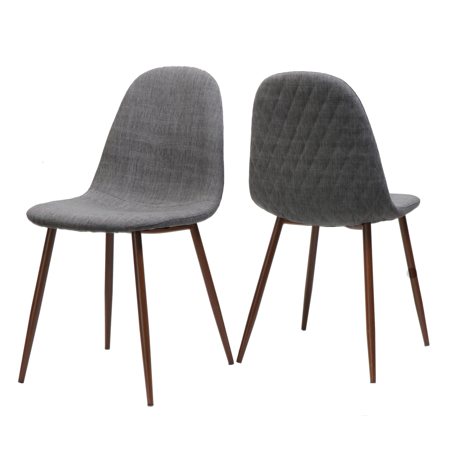 Elegant Dining Chair Set With Fabric Noble House