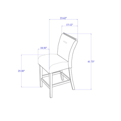Ariya - Bar Stools (Set of 2) Global Furniture USA