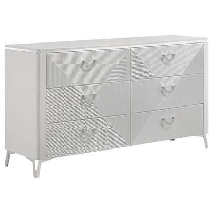 Cassia - 6-Drawer Bedroom Dresser Cabinet Coaster Fine Furniture