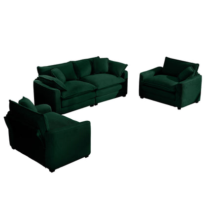Elegant Oversized Sectional Sofa Set With Deep Seats And Flexible Layout Home Essentials