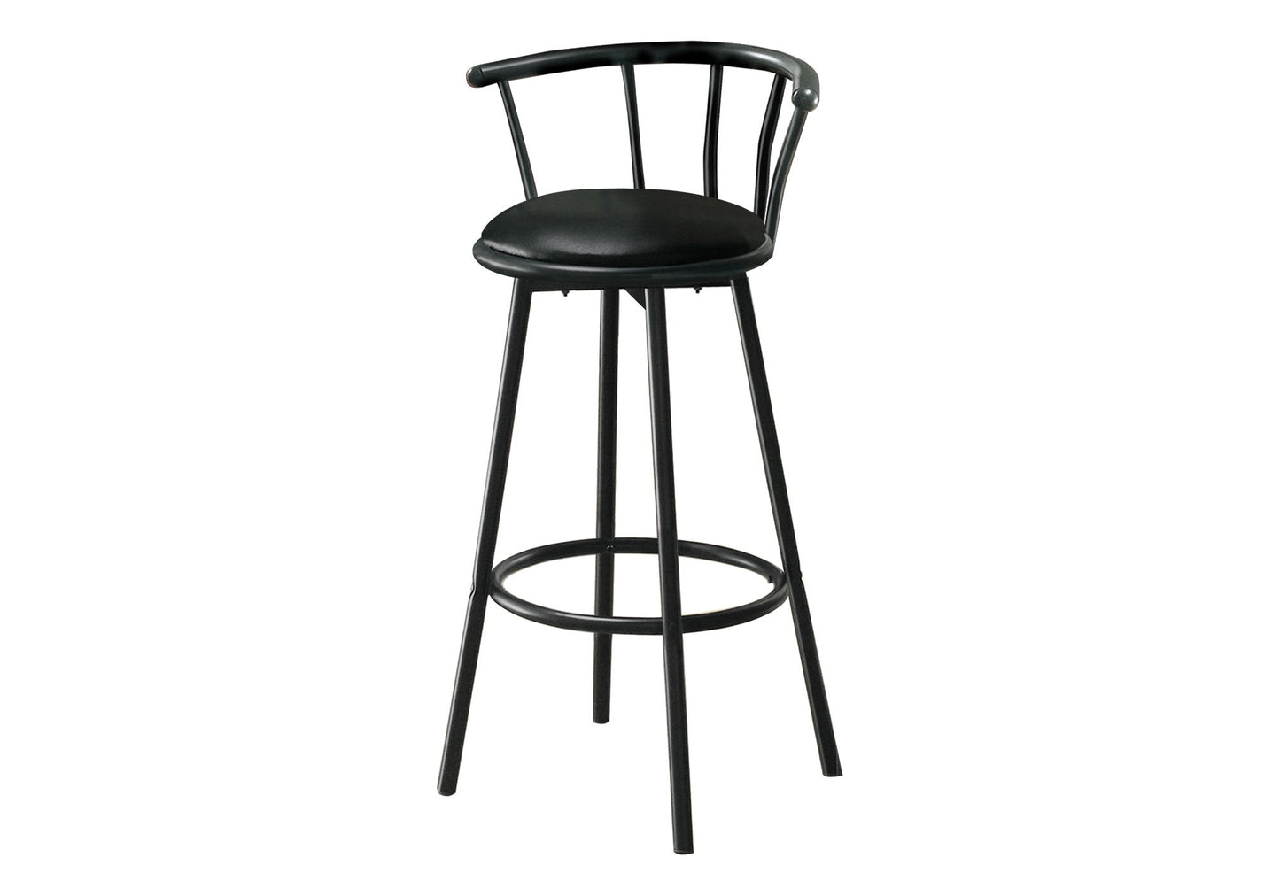 Swivel Stool Bar Height, Stylish Design Contemporary & Modern (Set of 2) 8th Street