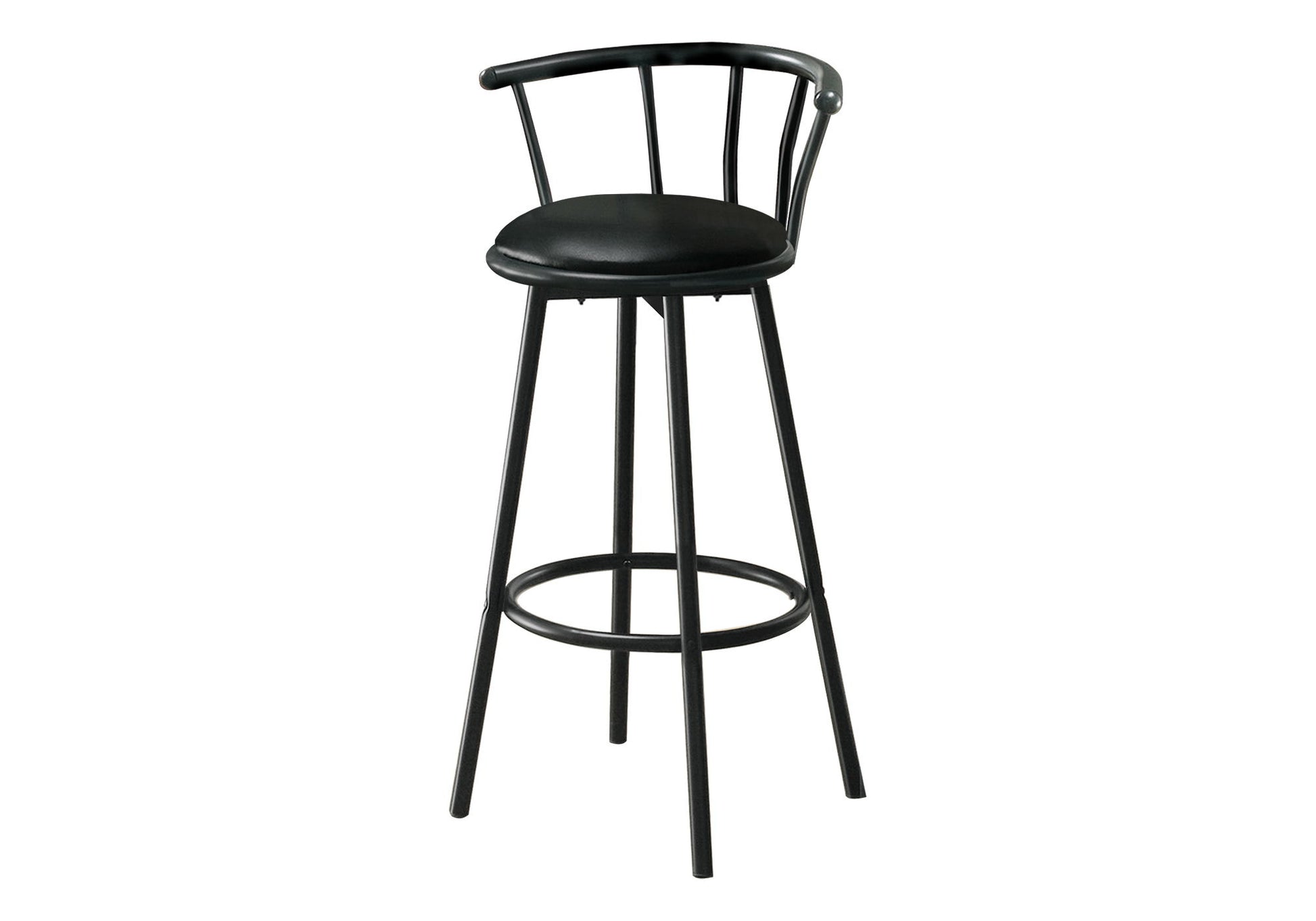 Swivel Stool Bar Height, Stylish Design Contemporary & Modern (Set of 2) 8th Street