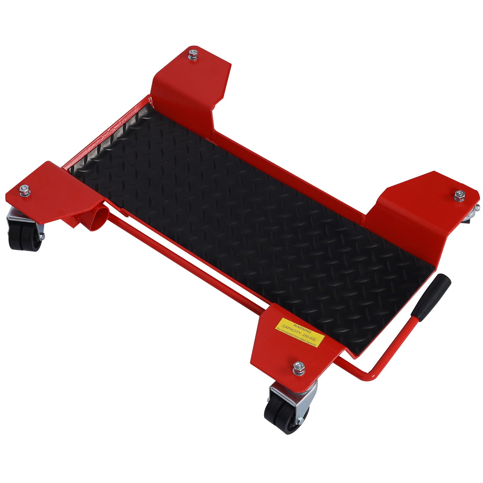 Metal Motorcycle Center Stand Move Dolly For Easy Bike Moving - Red Daily Nest