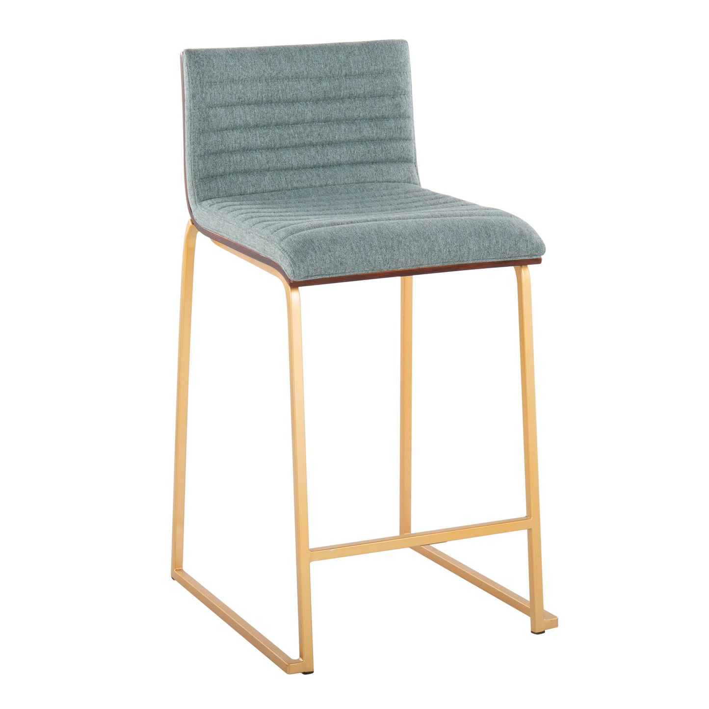 Mason Mara - Contemporary Design Fixed Height Counter Stool (Set of 2) Lumi Source
