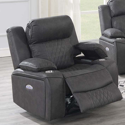 Power Motion Living Room Set With USB Port, Adjustable Headrest, Cup Holder Home Essentials